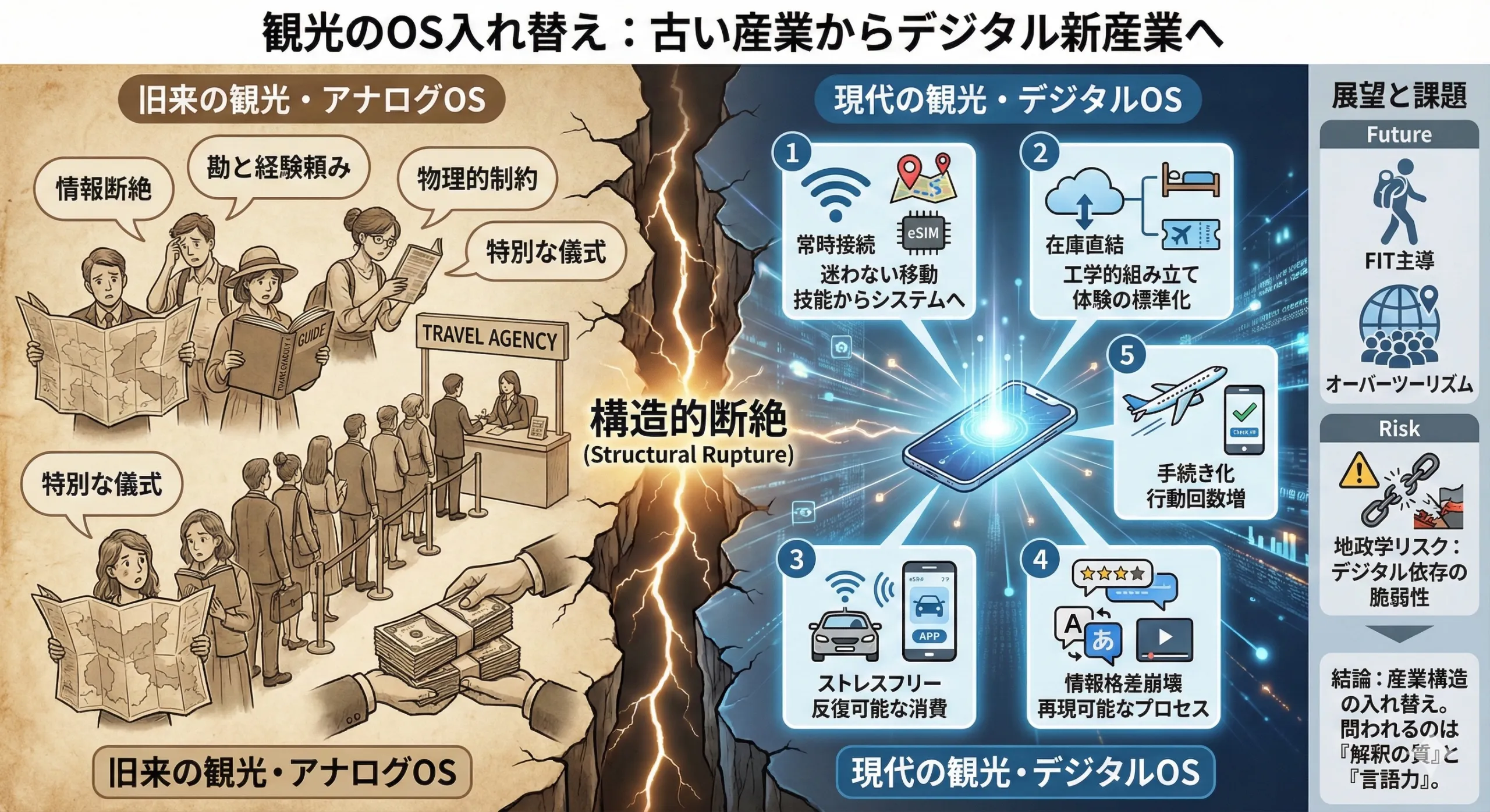 「現代の観光」はデジタルが生んだ「新しい産業」〜スマホとプラットフォームが旅の前提条件を作り替えた