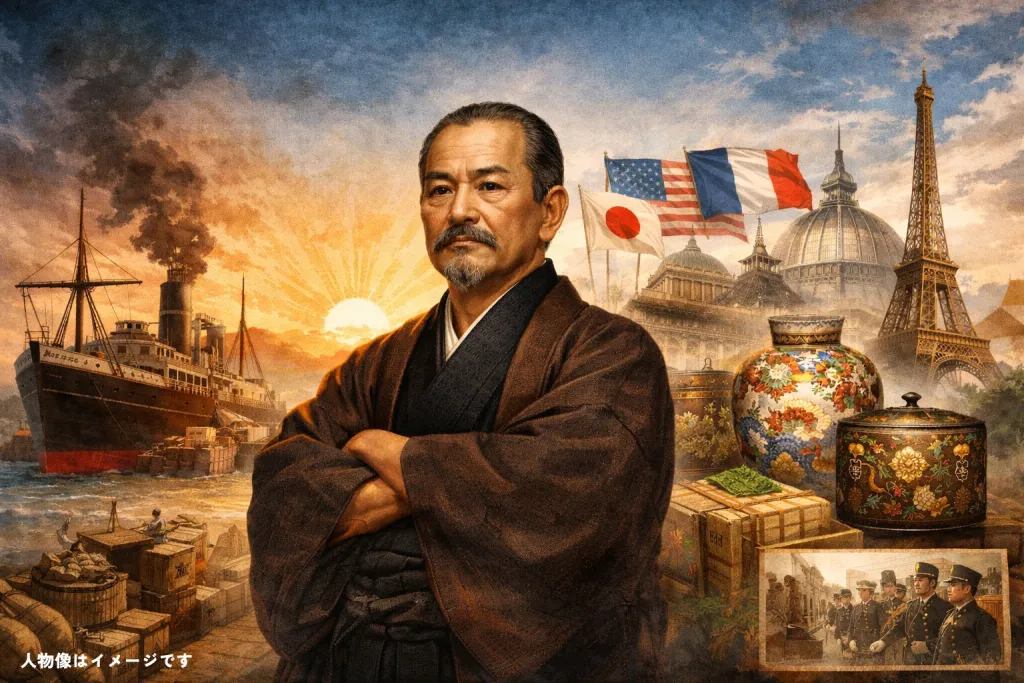 円中孫平（まるなか まごへい）米国輸出の扉を開き九谷焼を救った石川県の近代産業の先駆者