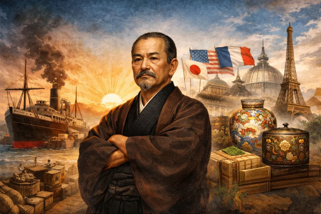 円中孫平（まるなか まごへい）米国輸出の扉を開き九谷焼を救った石川県の近代産業の先駆者