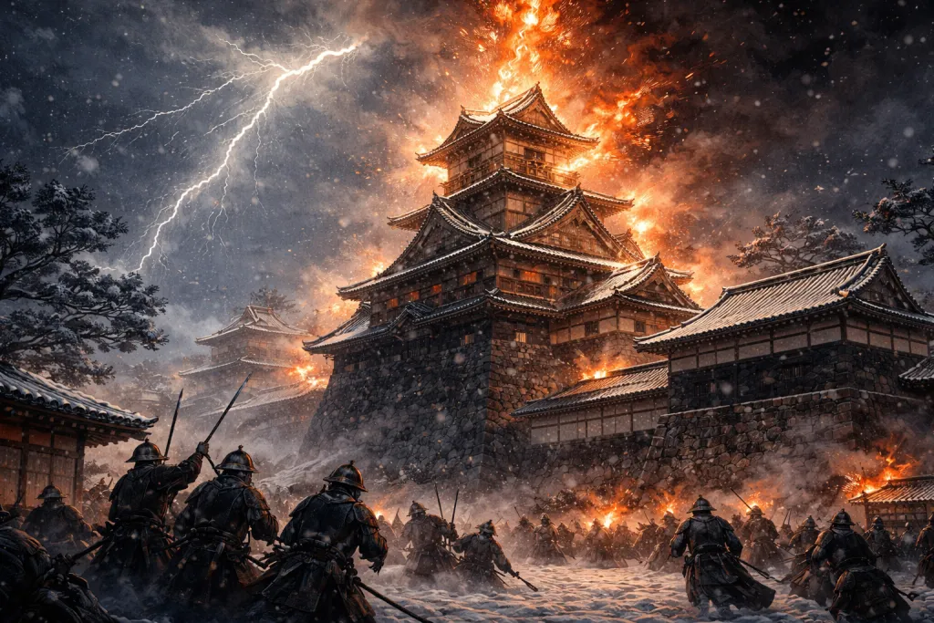 なぜ金沢城（天守閣）がないのか？雷に打たれ焼失した金沢城天守閣・慶長7年（1602年）消失の1日を明らかにする